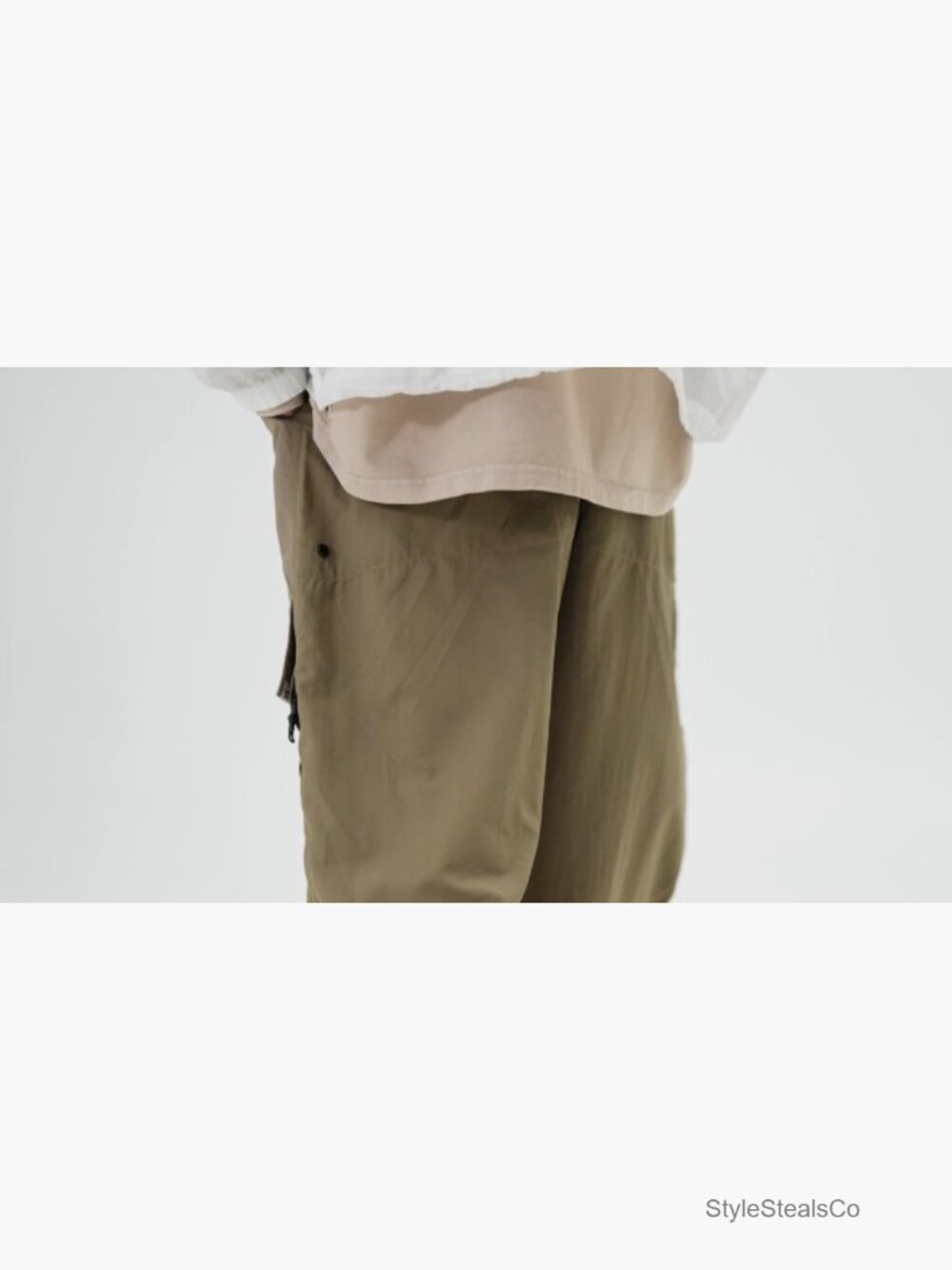 Paratrooper Cargo Pants – Lightweight Quick Dry Joggers with Fleece Lined - Picture 7 of 7